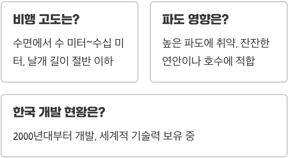 위그선, 배일까 비행기일까? 선박과 항공기의 경계를 허문 신개념 운송수단