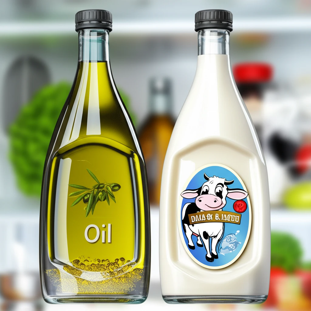 유통기한 늘리는 드레싱 보관법: 오일..
