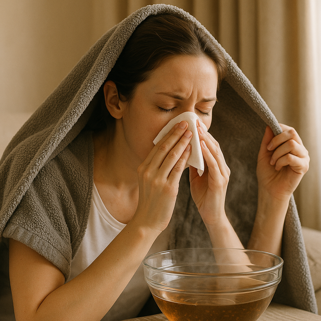 비염 피부관리법