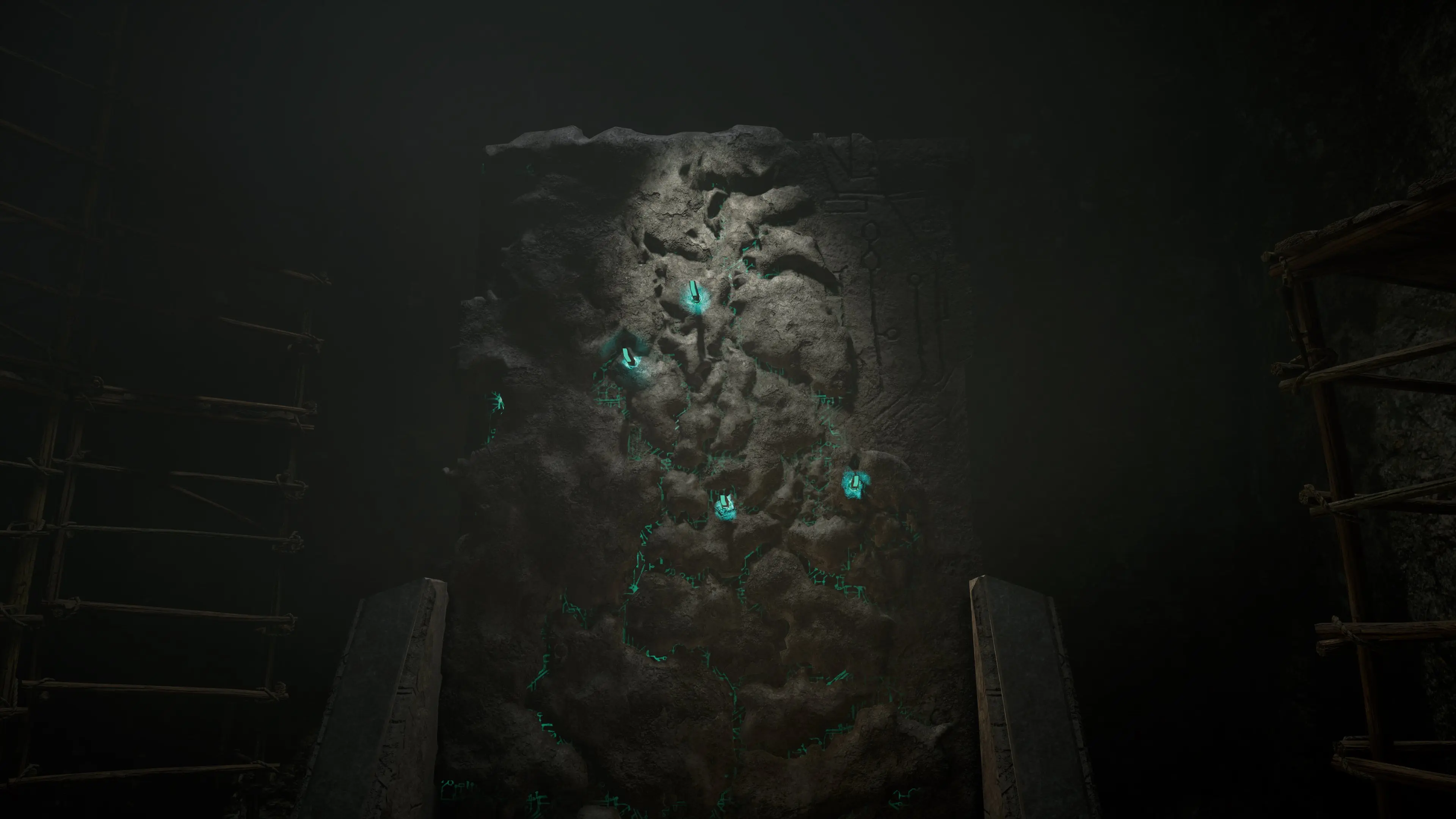 쓰러진 이들의 무덤 위치