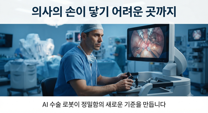 AI 수술 로봇 집도