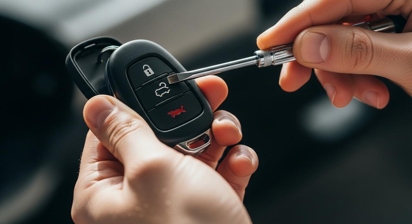 자동차 스마트키 교체 방법