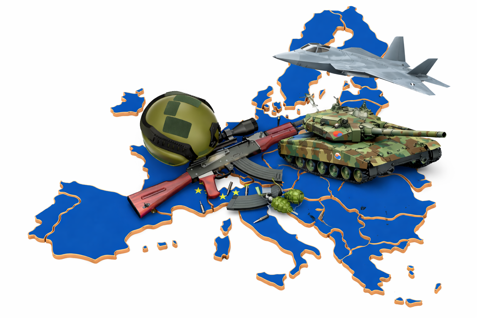 유럽전쟁분위기와 한국방위산업