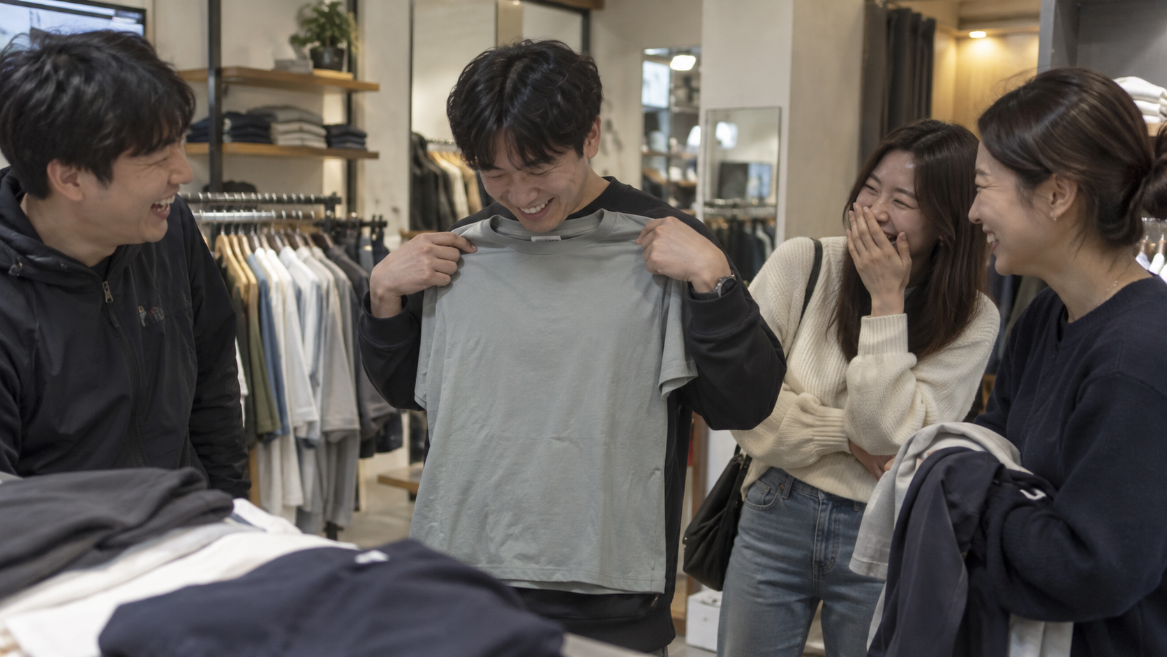 비용을 얼마나 낼지 의견이 갈릴 때 장면
