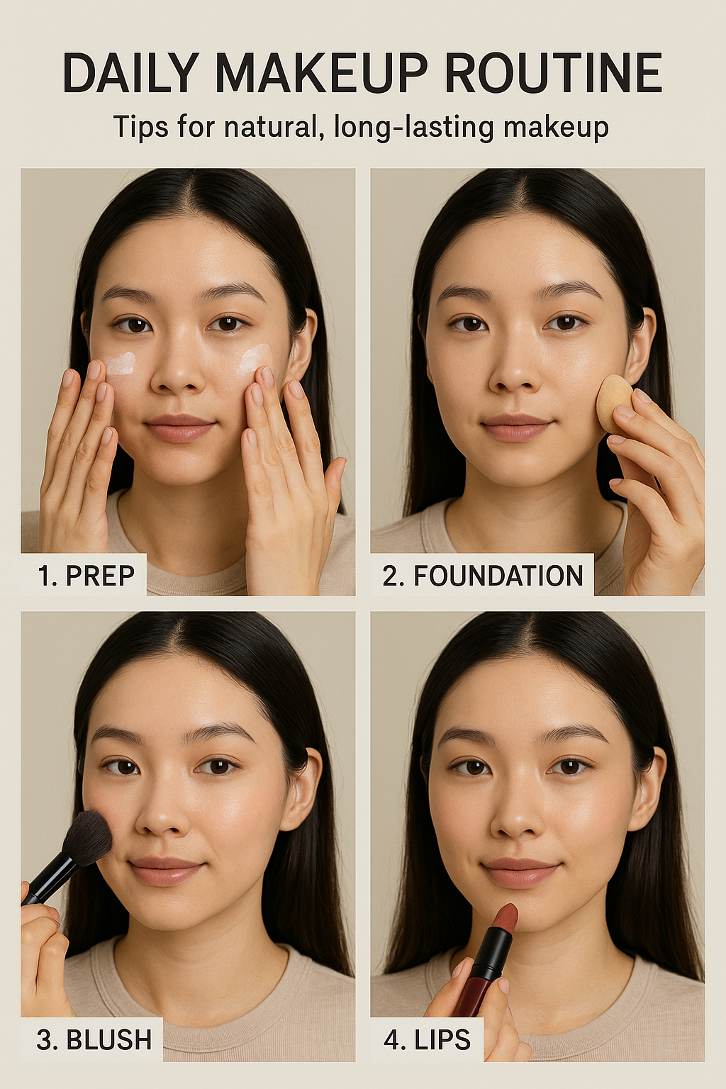 데일리 메이크업 루틴