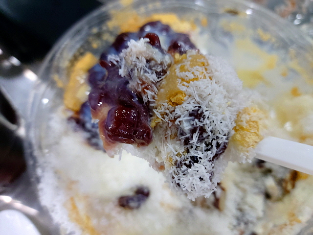 우유 눈꽃 빙수