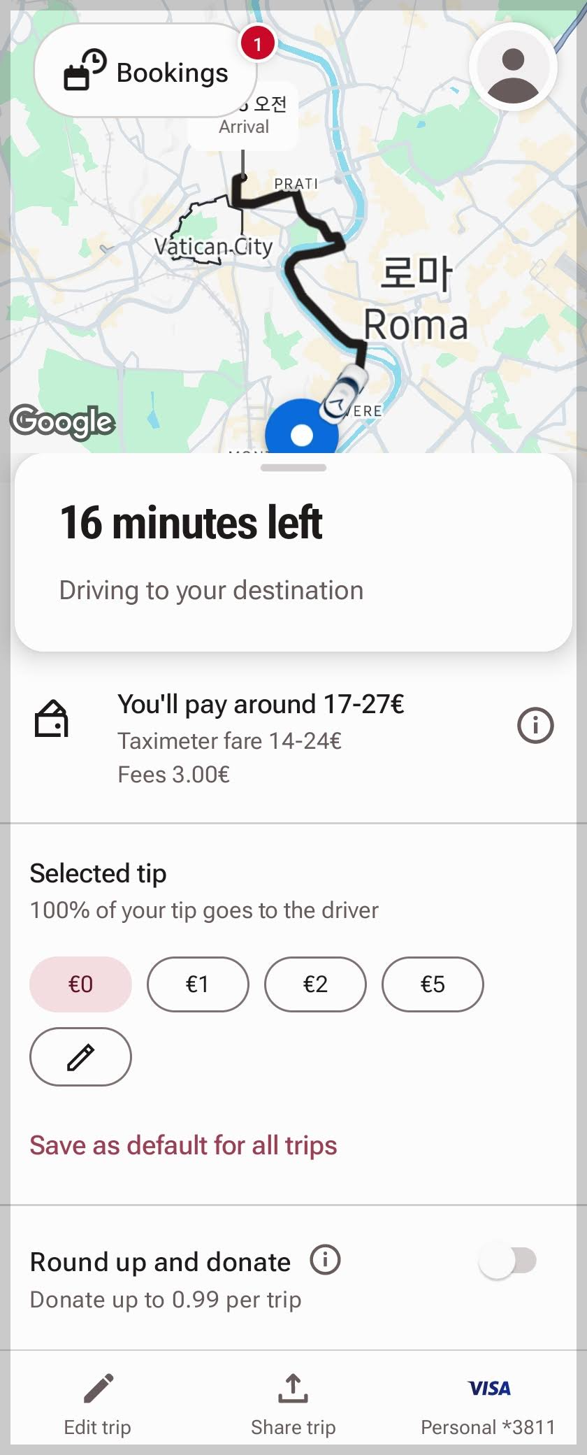 로마에서 대중교통 이용하는 방법(버스,택시,지하철,트램)