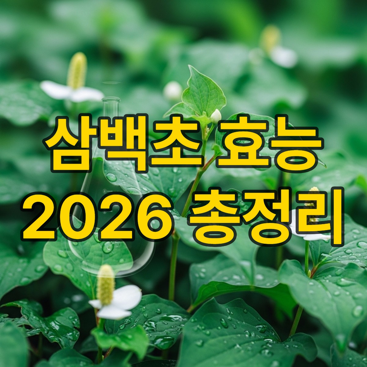 삼백초 추출물 효능