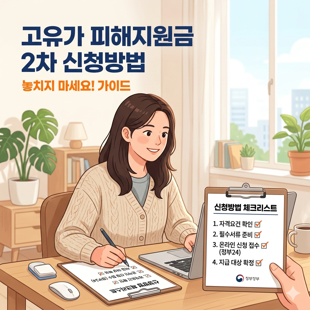 고유가 피해지원금 2차 신청방법: 신청방법·대상·사용처·주의사항 총정리