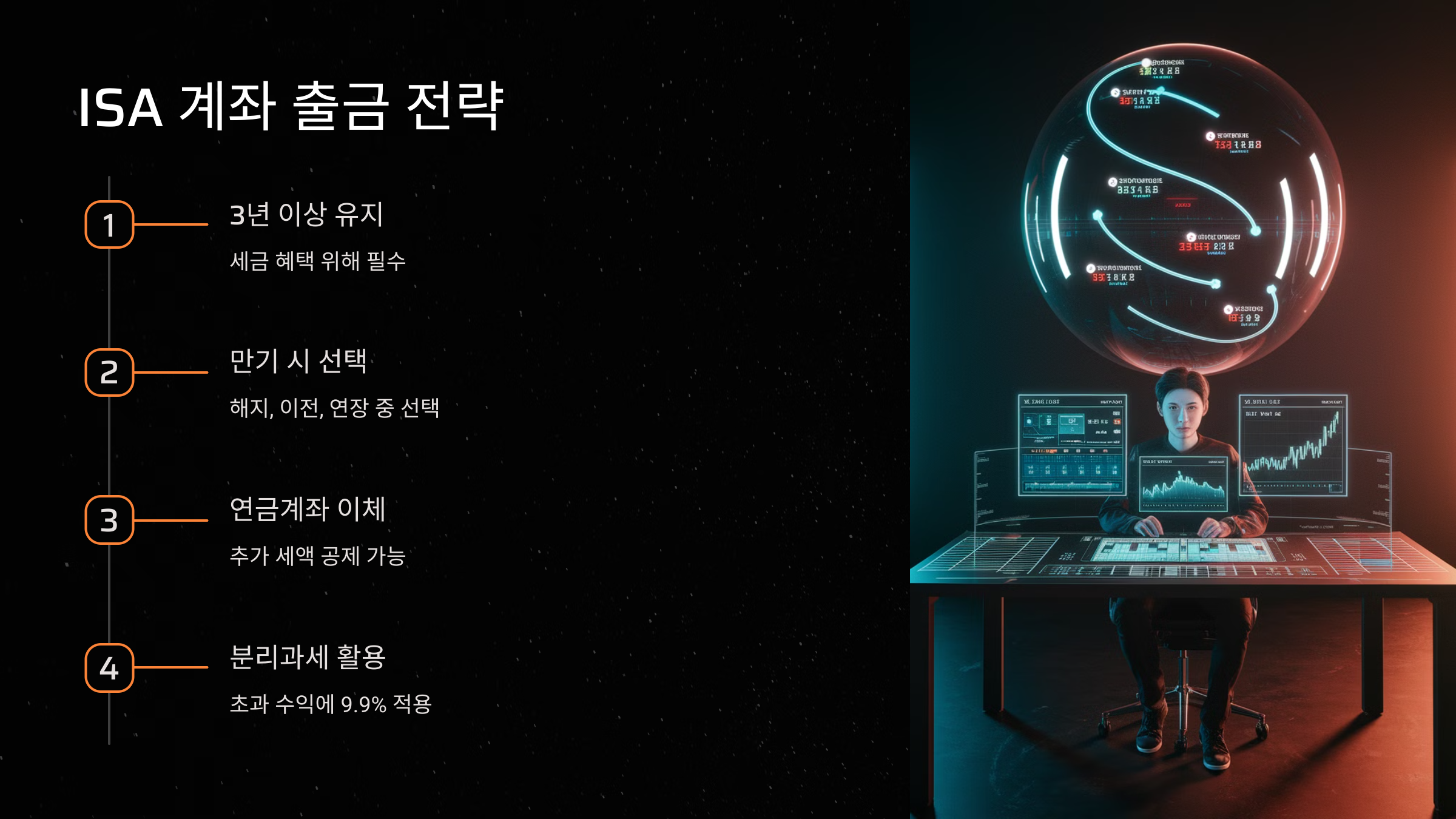 ISA 계좌의 출금과 만기 전략