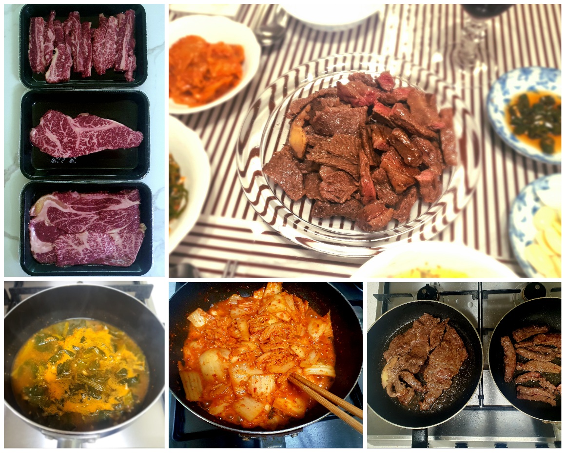 맛있는-한우와-함께-즐거운-저녁-시간-보내기