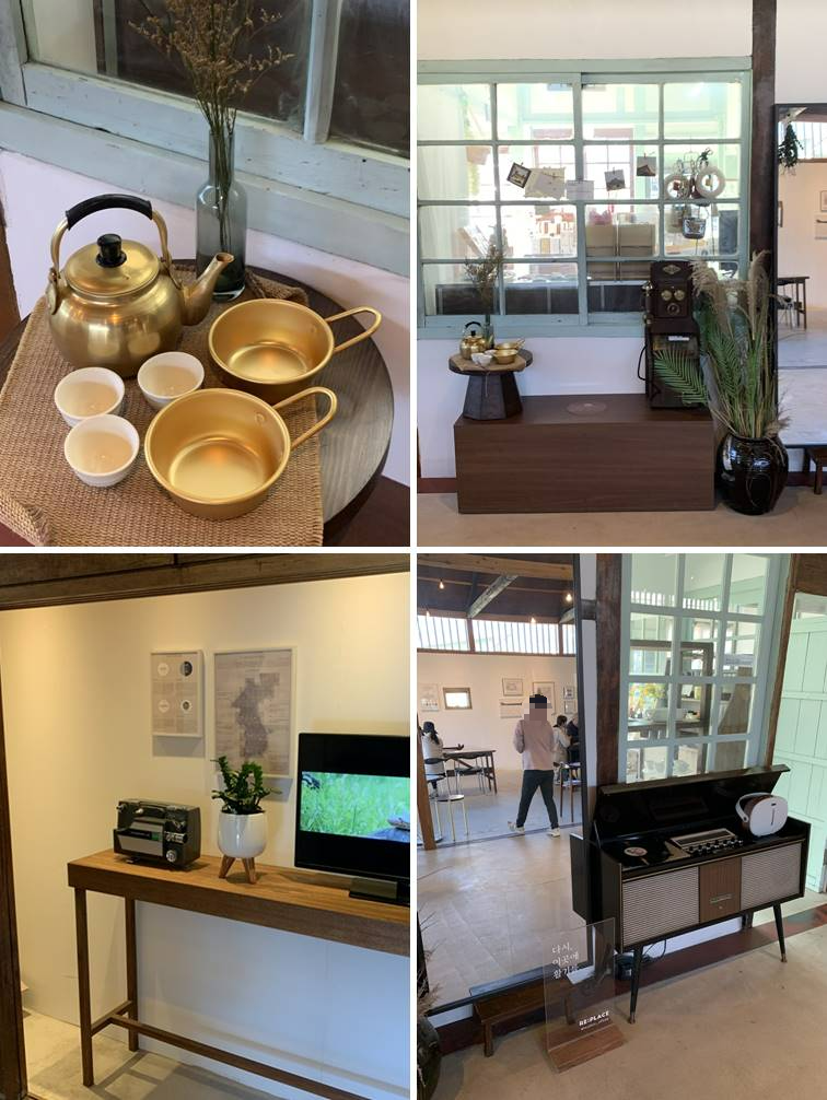 막걸리 주전자와 잔