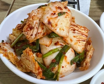 겉절이김치-옥야식당-안동