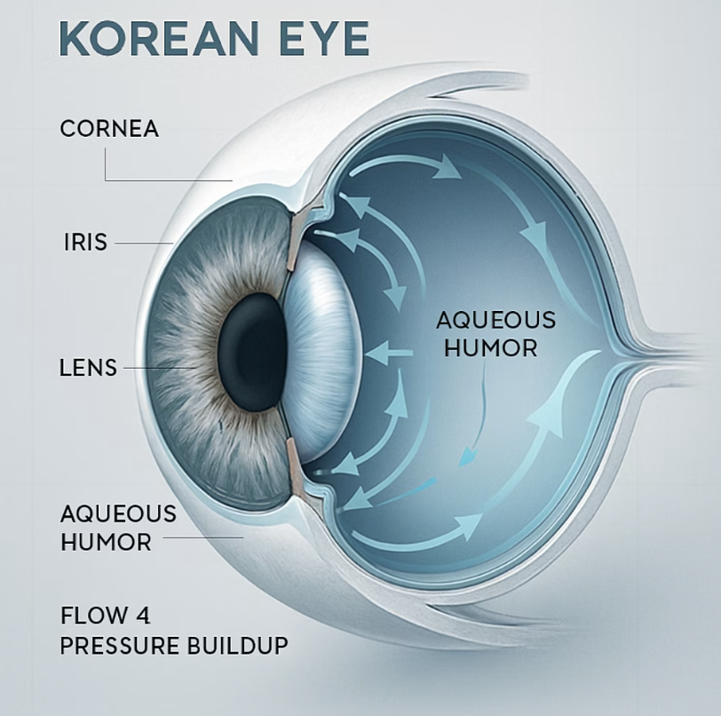 안압&amp;#44; 내 눈의 공기압