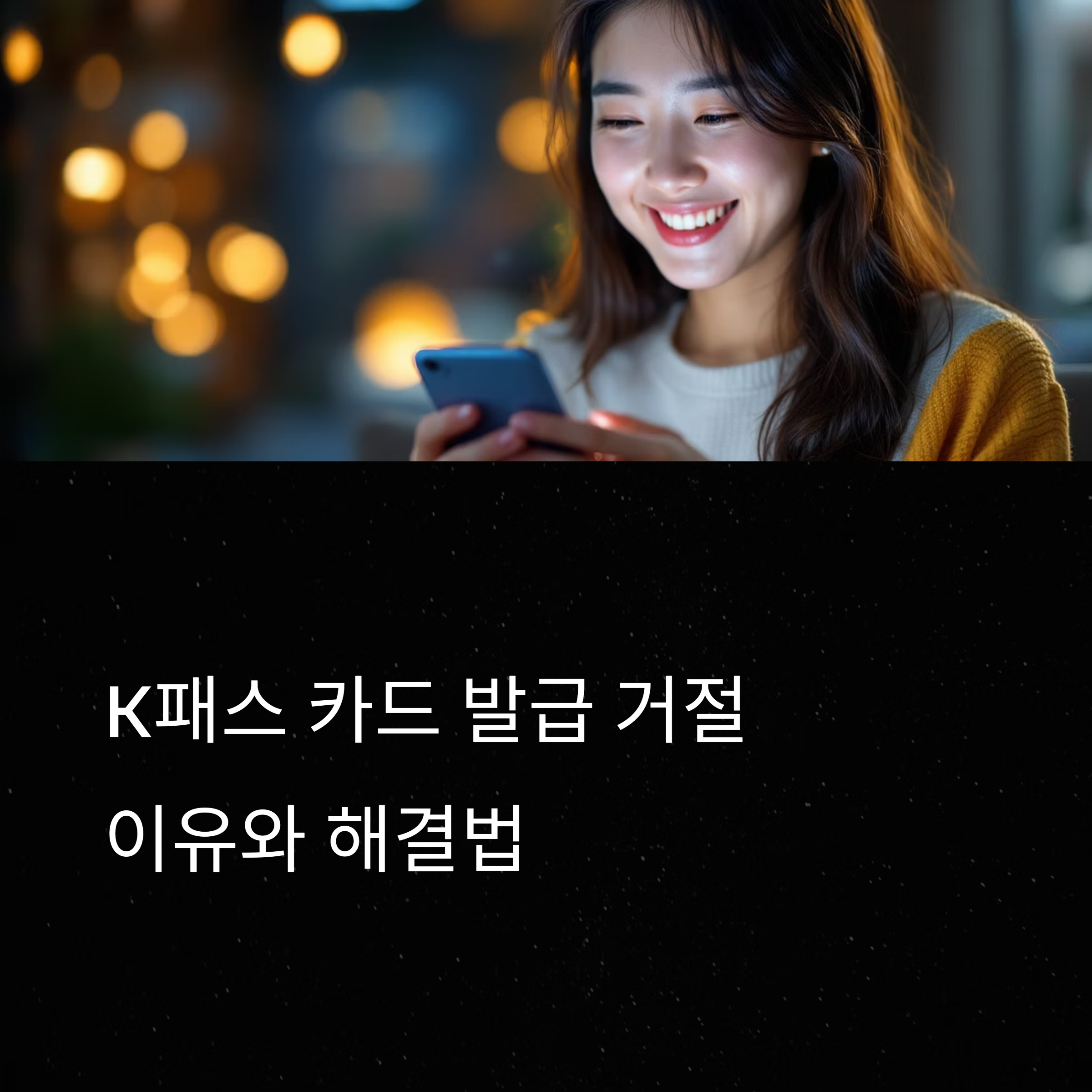 K패스 카드 발급 실패 사유와 재신청 방법 총정리