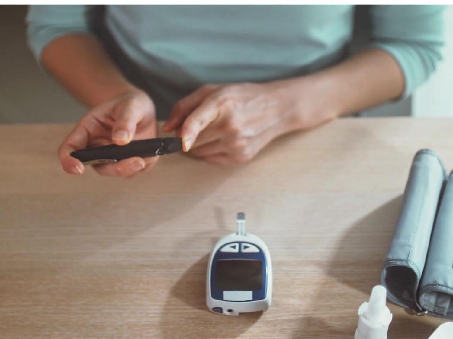 혈당측정기 사용법