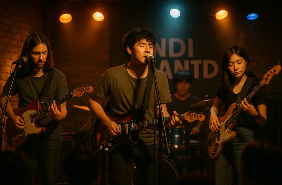 인디밴드 공연 관련 사진