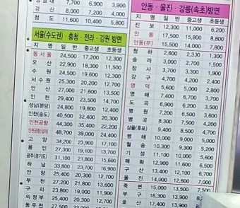 포항 시외버스터미널 시간표 예매 요금_10
