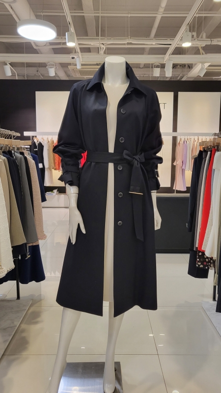 지고트 모100 옆선 버튼 디테일 트렌치코트 jm3a0tc90