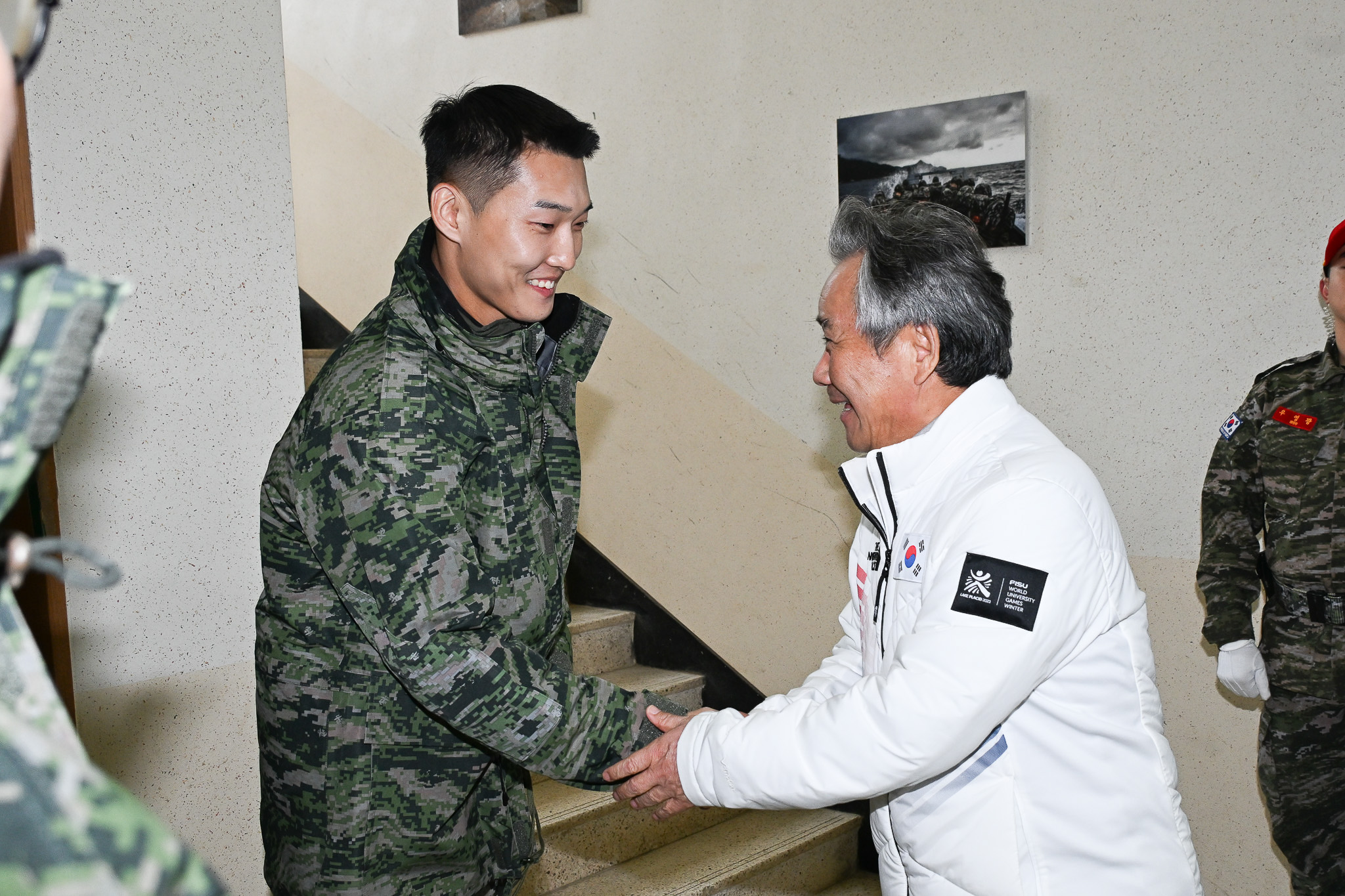 이기흥회장 해병대 캠프 우상혁
