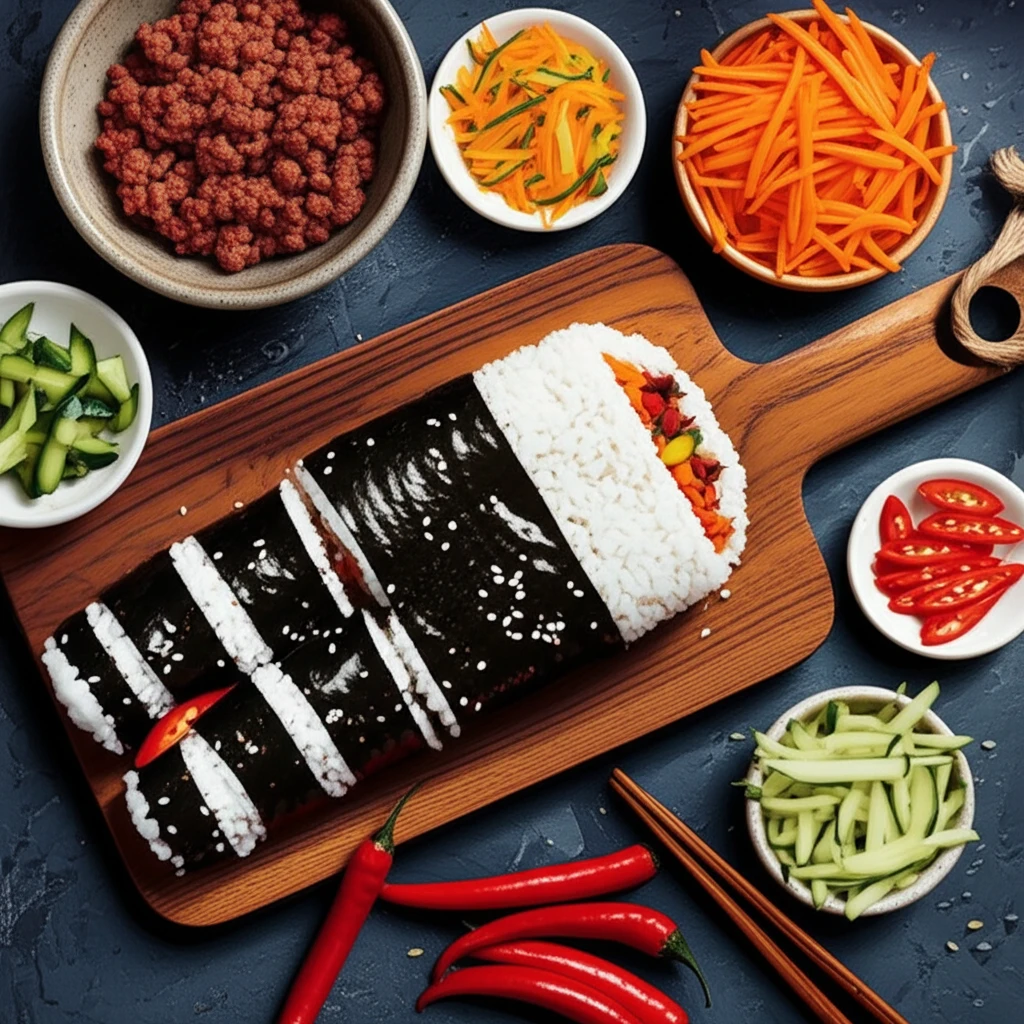 집 나간 입맛, 땡초 김밥으로 되찾기