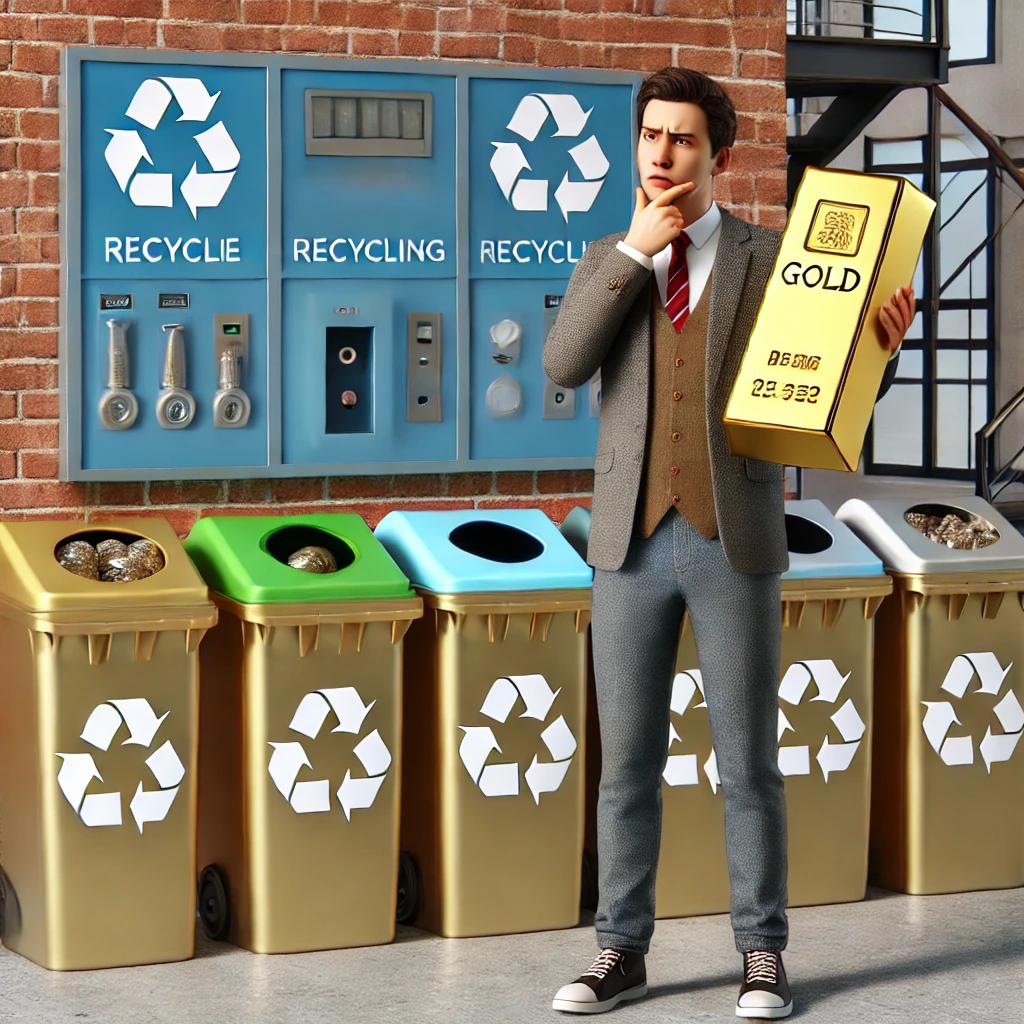 분리수거 골드바