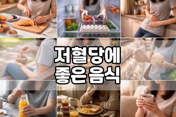 저혈당에 좋은 음식