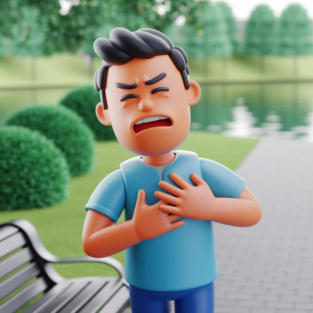 등 통증이 지속된다면? 협심증과 단순 근육통 차이 한 번에 이해하기!