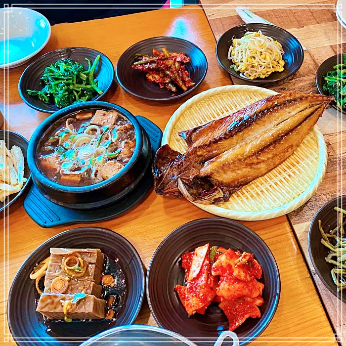 남양주, 양주CC, 금남리 맛집 강원도식 집된장 집밥 한 상, 강된장 깡장 찌개