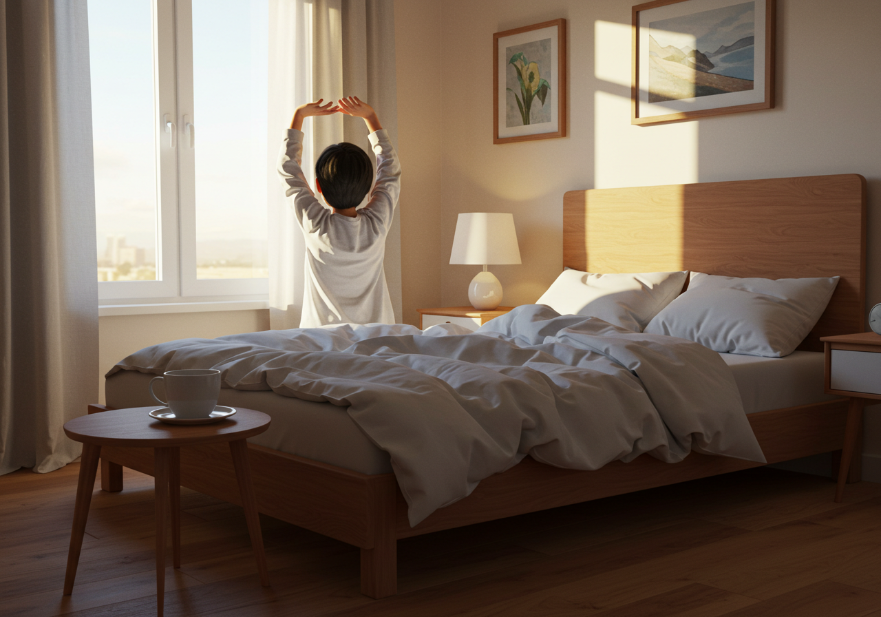 매일 아침 상쾌하게 일찍 일어나는 습관 만드는 7가지 방법