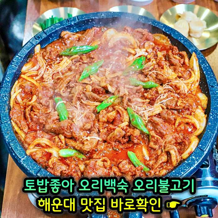 부산 해운대 맛집 무항생제 1등급 오리 백숙