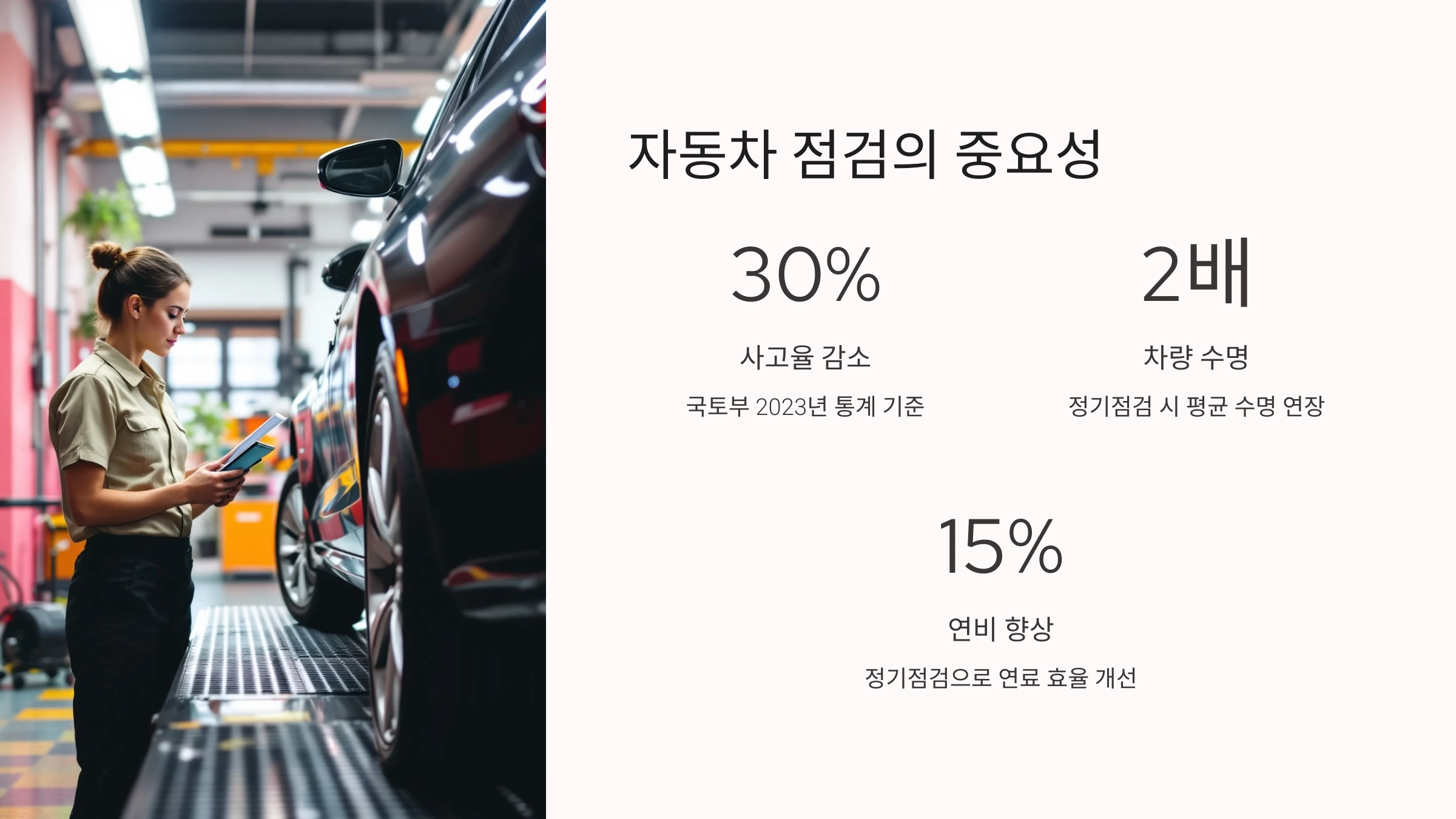 🛠 자동차 점검의 중요성