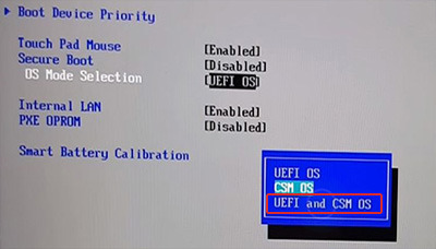 BIOS/UEFI 설정