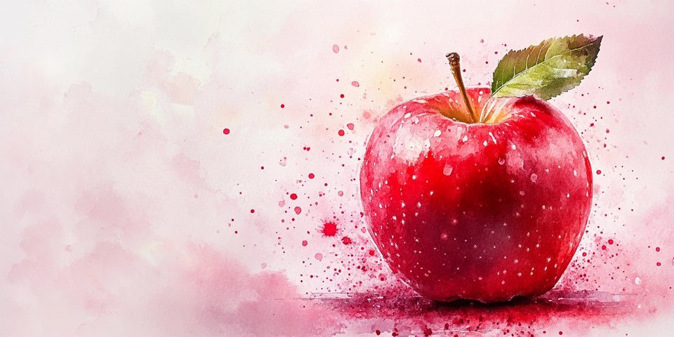 사과는 면역력 강화와 항산화 작용에 좋다