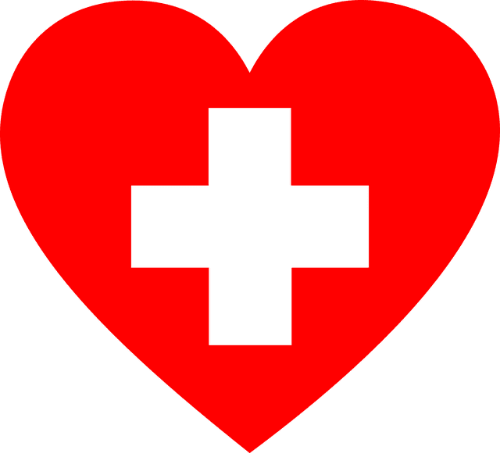 하트안에병원표시
