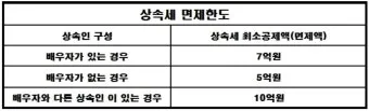 2025년 상속세 면제 한도액 주요 내용 정리_11