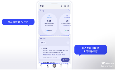통화녹음 동의절차 출처:sk텔레콤