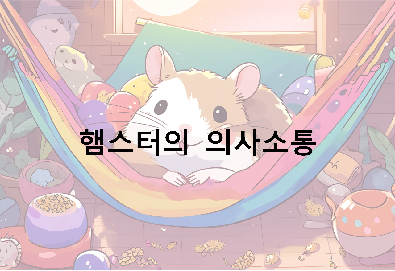 햄스터의 의사소통