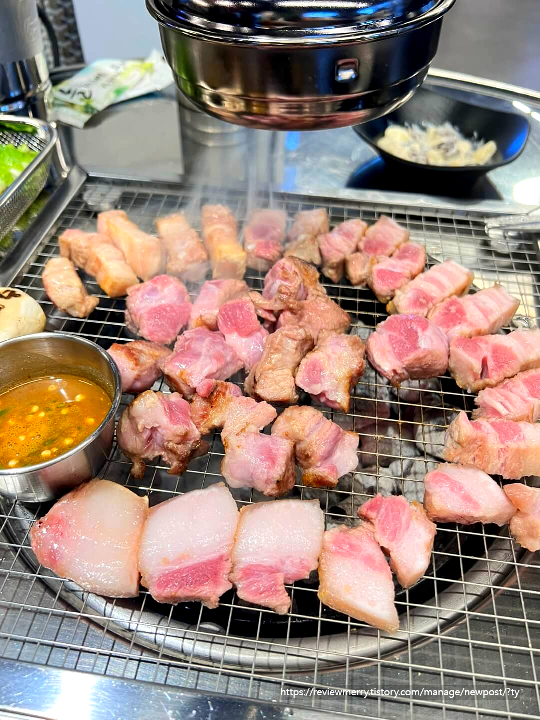 고기 단면 사진