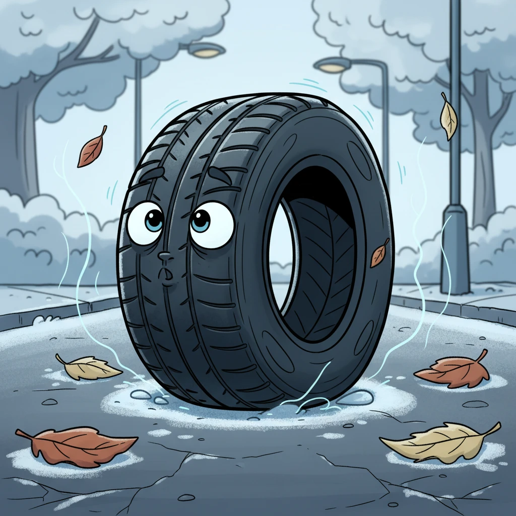 타이어 공기압 셀프 보충 방법과 주기..