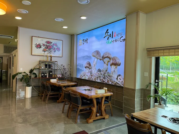 강원도 양양 맛집, 송이버섯마을