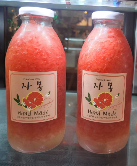 6시내고향 논산화지중앙시장 순대국밥 주걱수제비 생딸기라떼