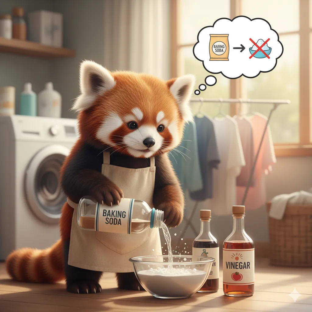 실내건조 냄새 0% 만드는 베이킹소다+식초 조합법