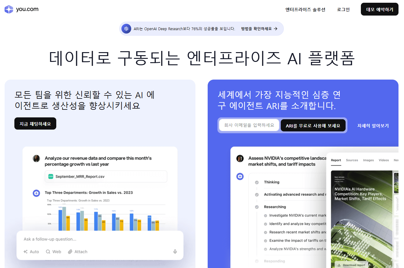 You.com 사용법 완벽 가이드