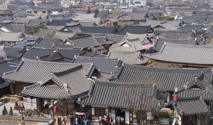 전주 한옥마을 이미지