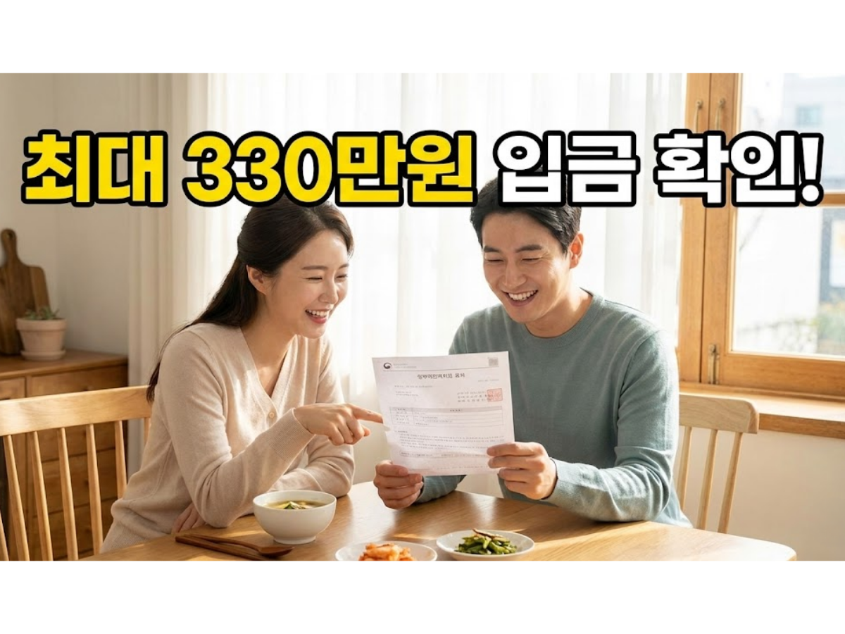 2026년 근로장려금 신청자격 및 지급일, 최대 330만원 받는 법 완벽 정리