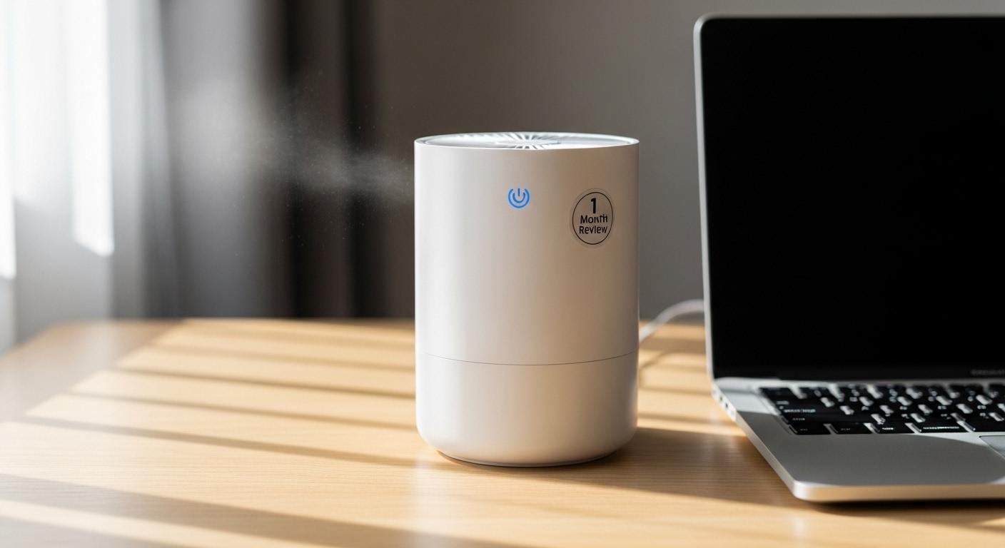 미세먼지 소형 공기청정기 1달 사용 후기