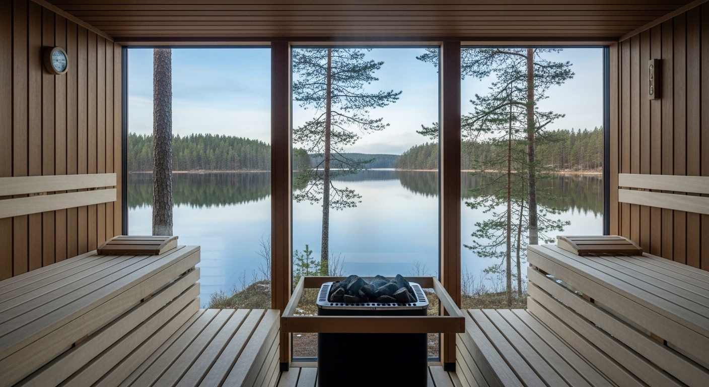 스칸디나비아의 미니멀한 사우나 철학 - 단순함 속 완벽한 웰빙