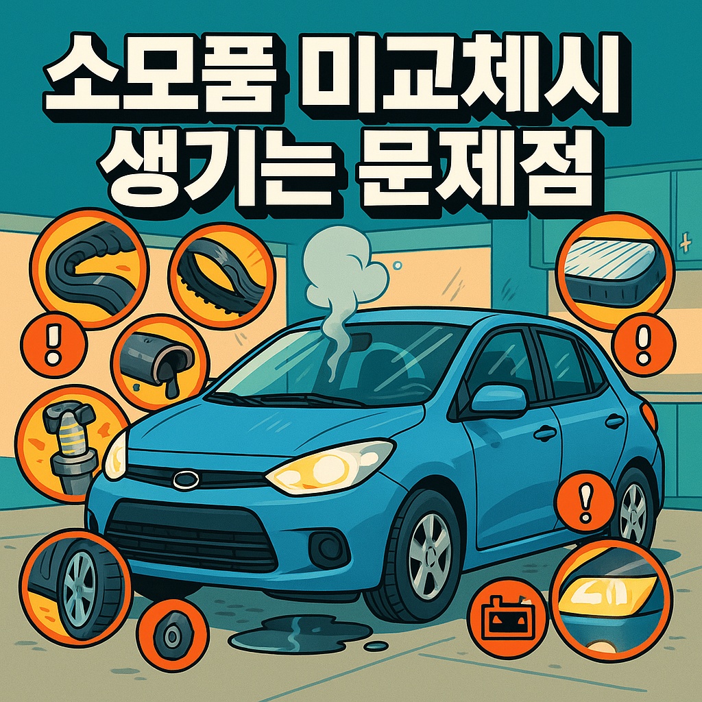 자동차 소모품 미교체시 생기는 문제