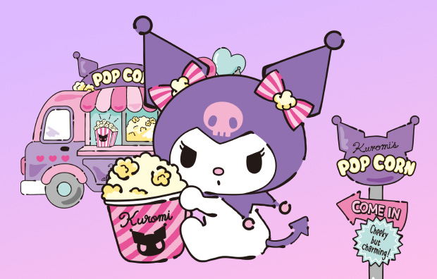 쿠로미의 차밍 팝콘트럭